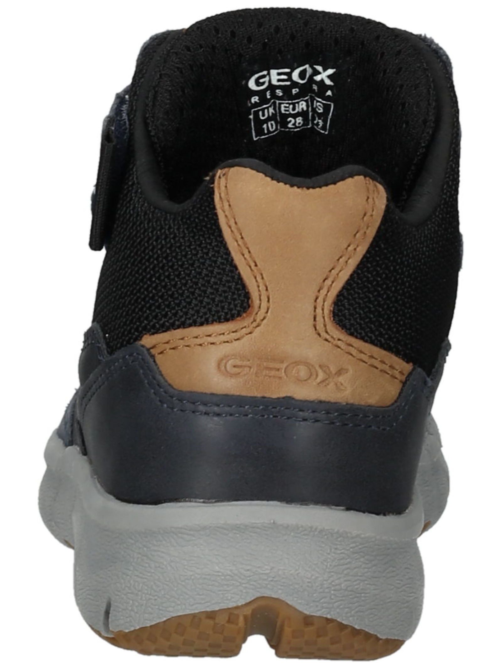 Geox Stiefelette Veloursleder/Textil Schnürstiefelette