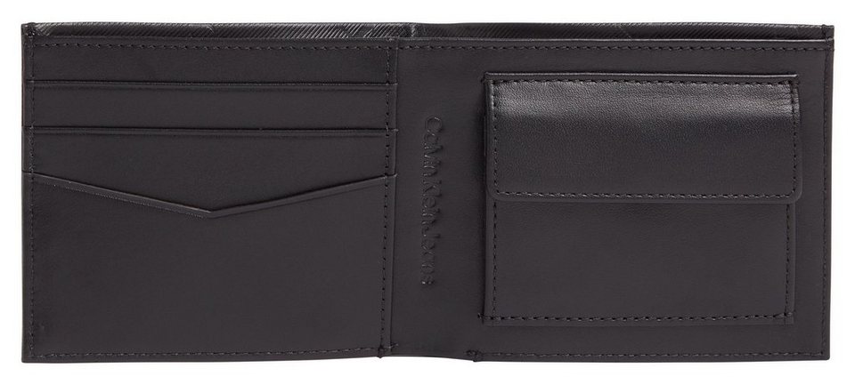 Calvin Klein Jeans Geldbörse MONOGRAM SOFT BIFOLD W/COIN AOP