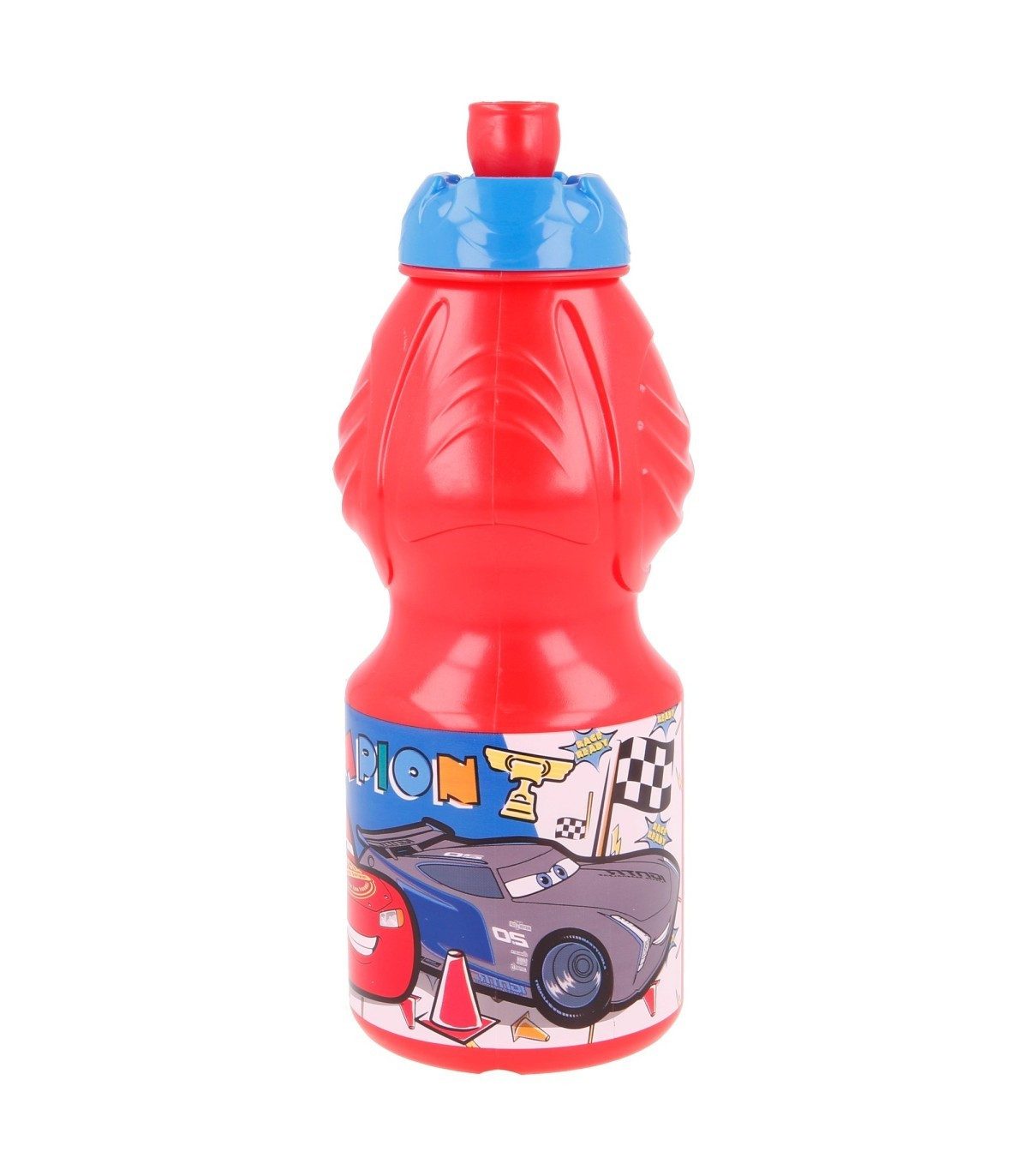 Cars Trinkflasche Sport Bottle 400 ml für Kindergarten Freizeit und Reise