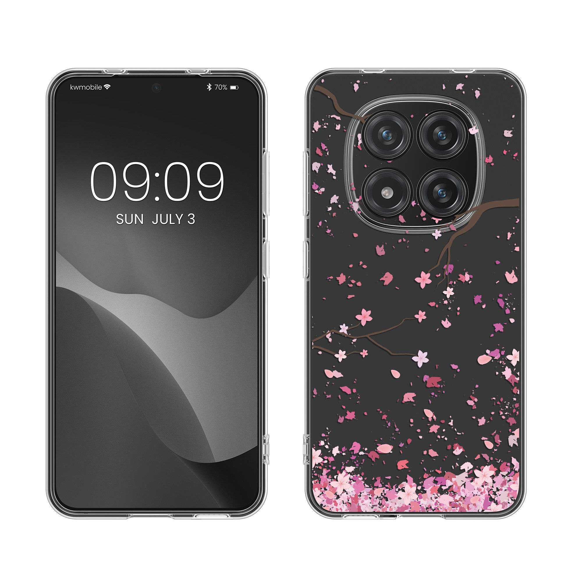 kwmobile Smartphone-Hülle Case für Xiaomi Redmi Note 15 Pro+ 5G / Poco M8 Pro 5G, Hülle Silikon transparent - Silikonhülle