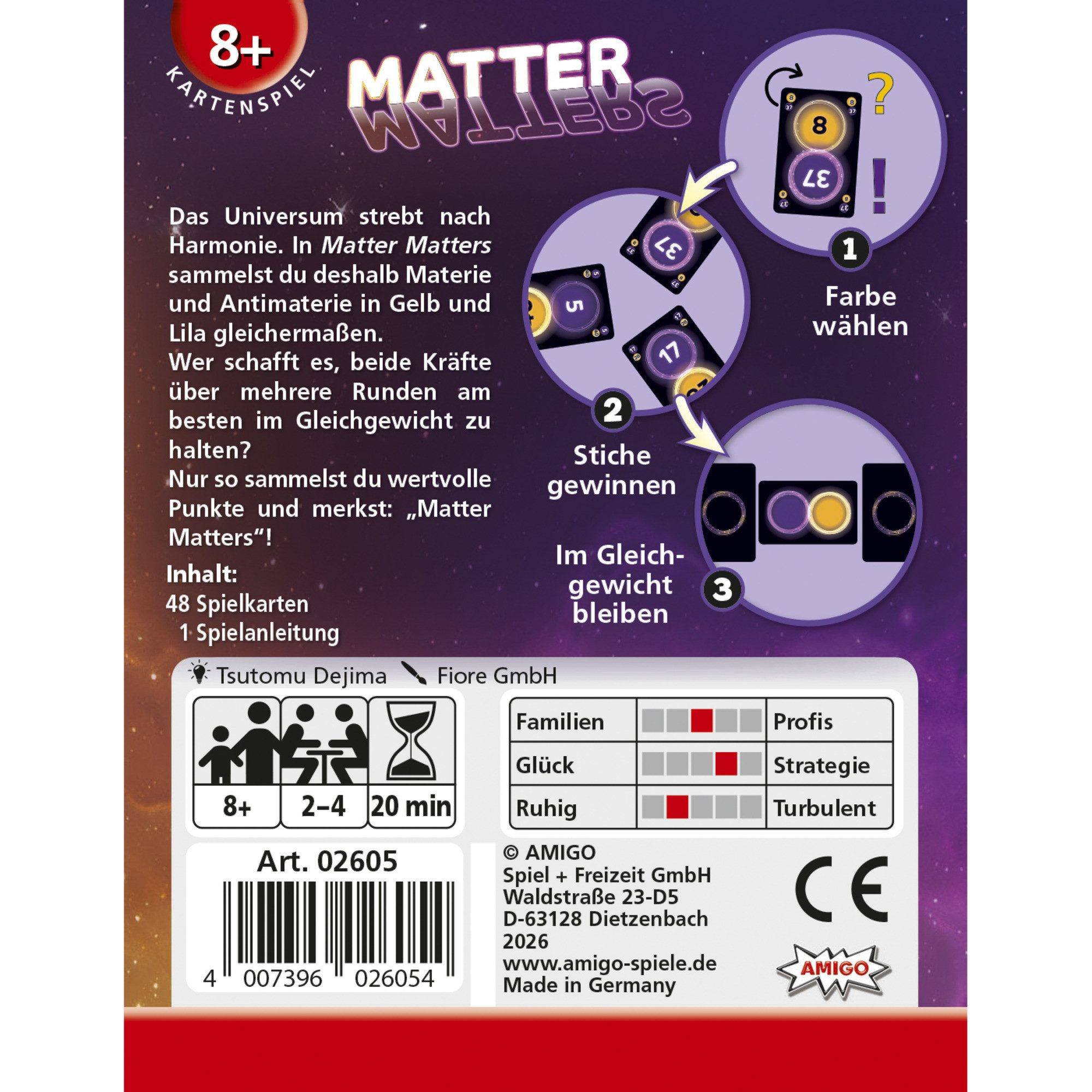 AMIGO Spiel Amigo Matter Matters, Kartenspiel
