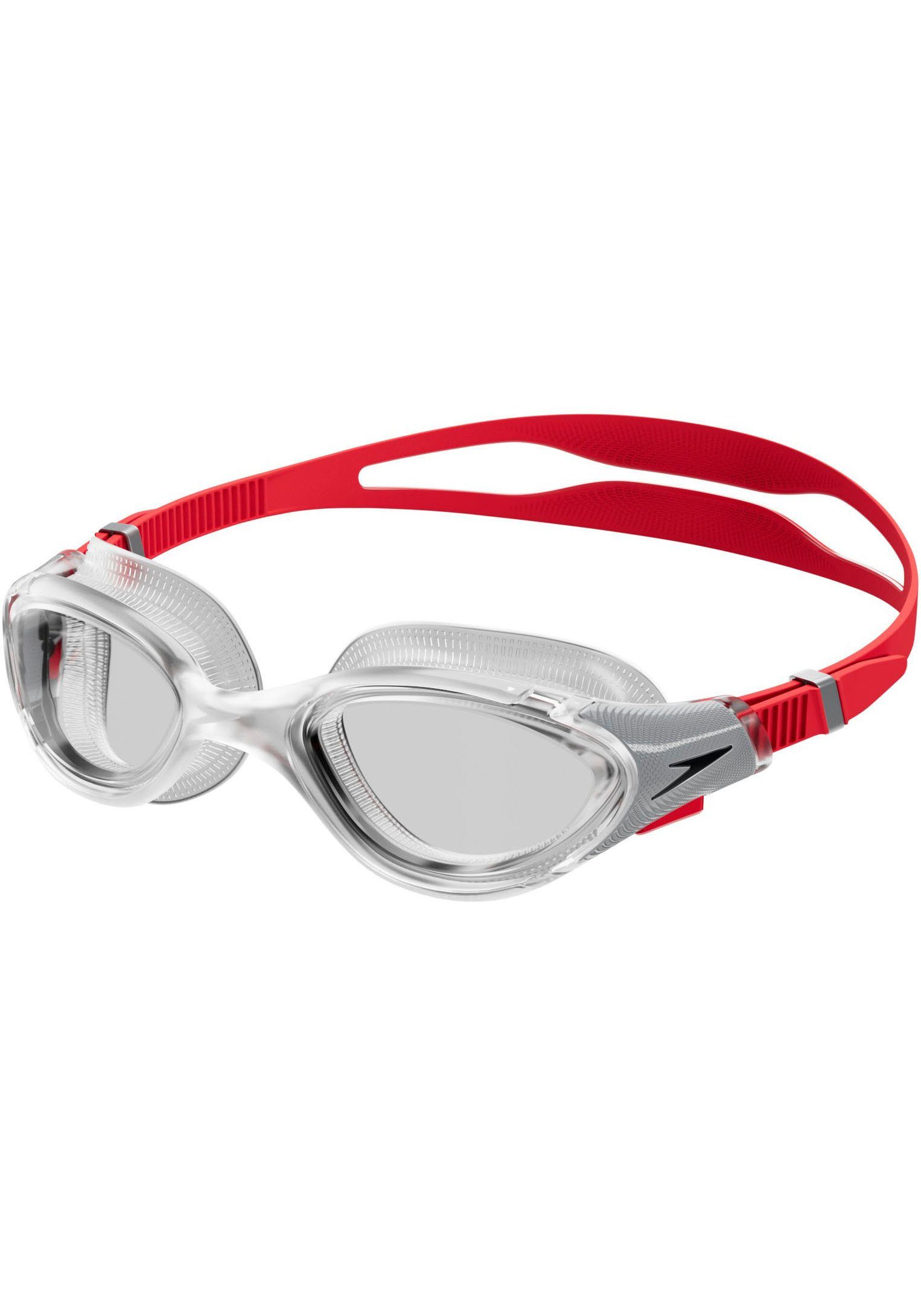Speedo Schwimmbrille H Schwimmbrille, mit Markenlogo, für Erwachsene geeignet, formstabiles Material