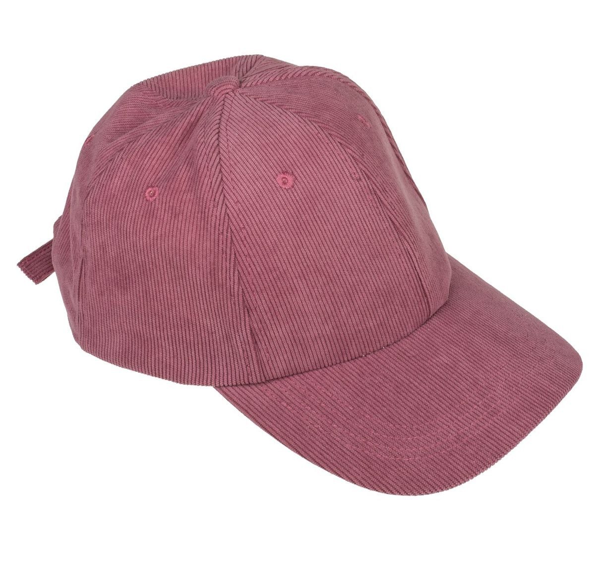 Out of the Blue Baseball Cap Basecap Cordoptik verschiedene Farben One Size Cord-Optik, größenverstellbar