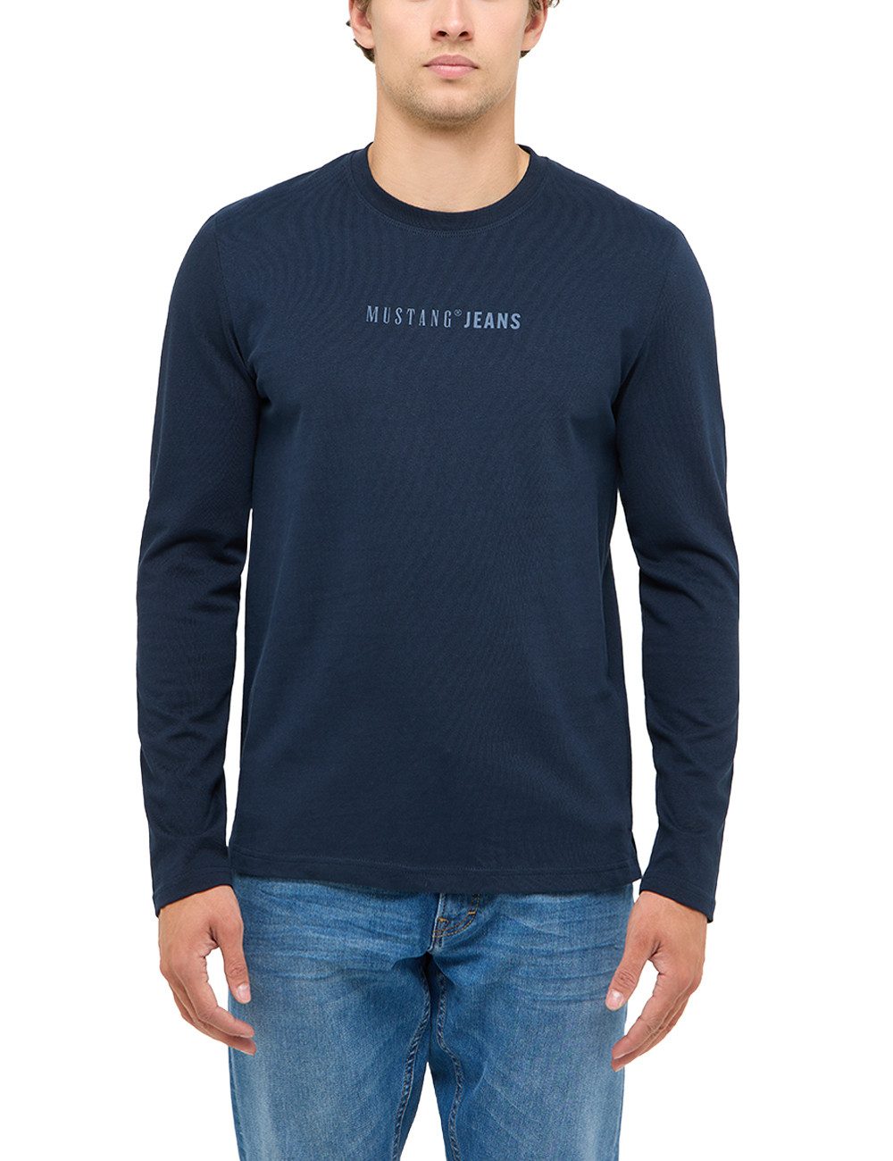 MUSTANG Langarmshirt Herren Style Asheville