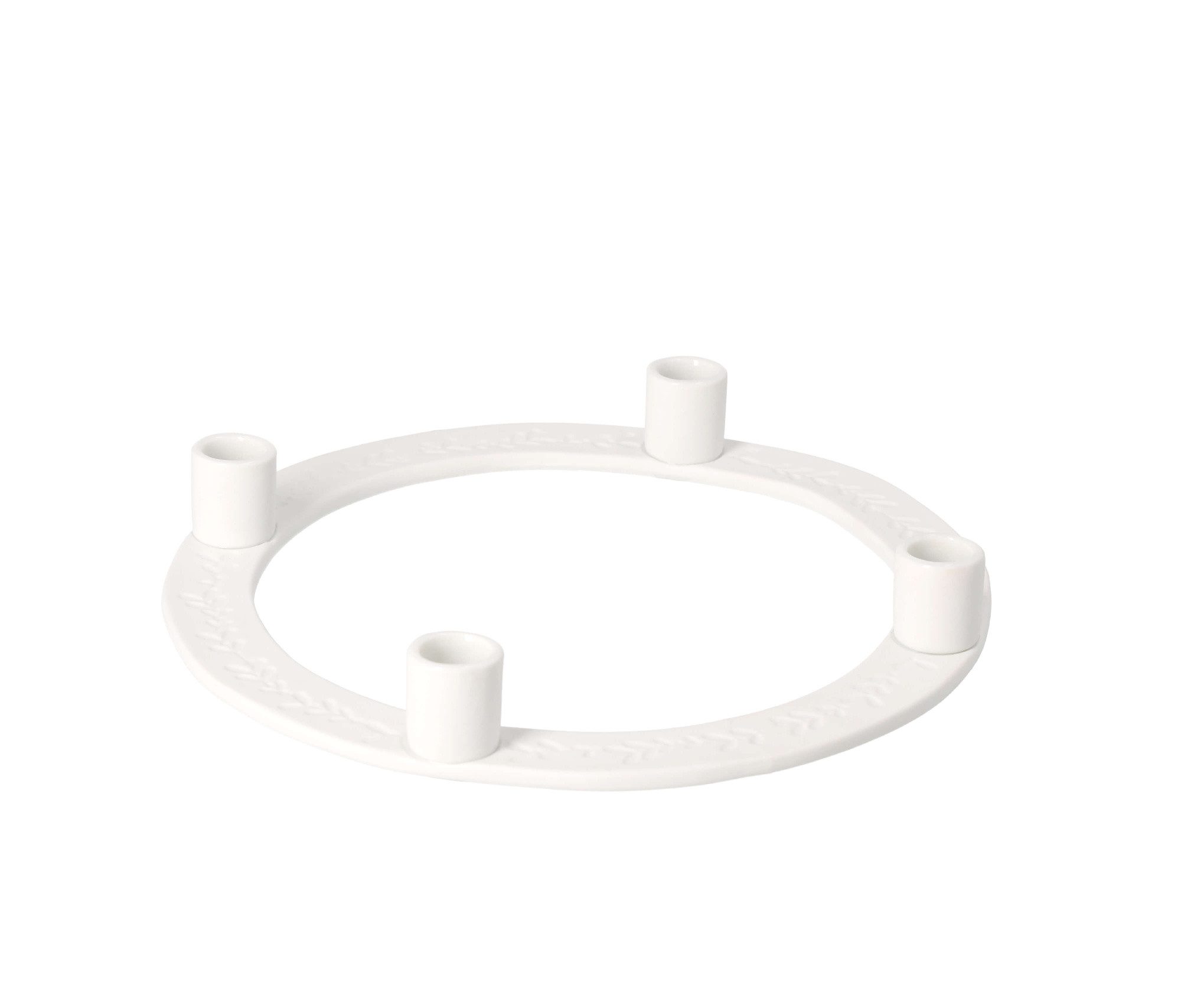 Räder Kerzenständer räder Kerzenkranz Kerzenständer Blätter Porzellan Ø 16, günstig online kaufen