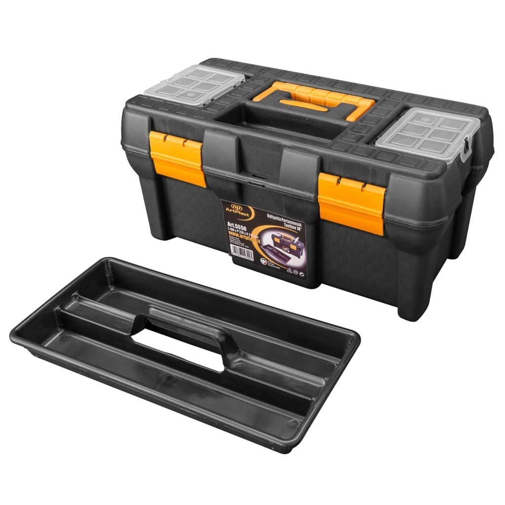 Werkzeugbox (1 mm St) 450x240x210 PP vidaXL Werkzeugkoffer