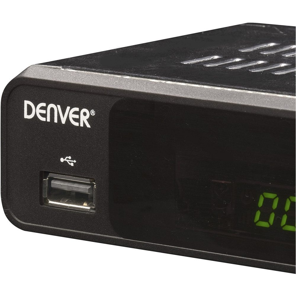 Denver Denver DVBS-206HD HDTV Sat-Receiver für besten Genuss. Satellitenreceiver (Ethernet-Anschluss, HD Digital)