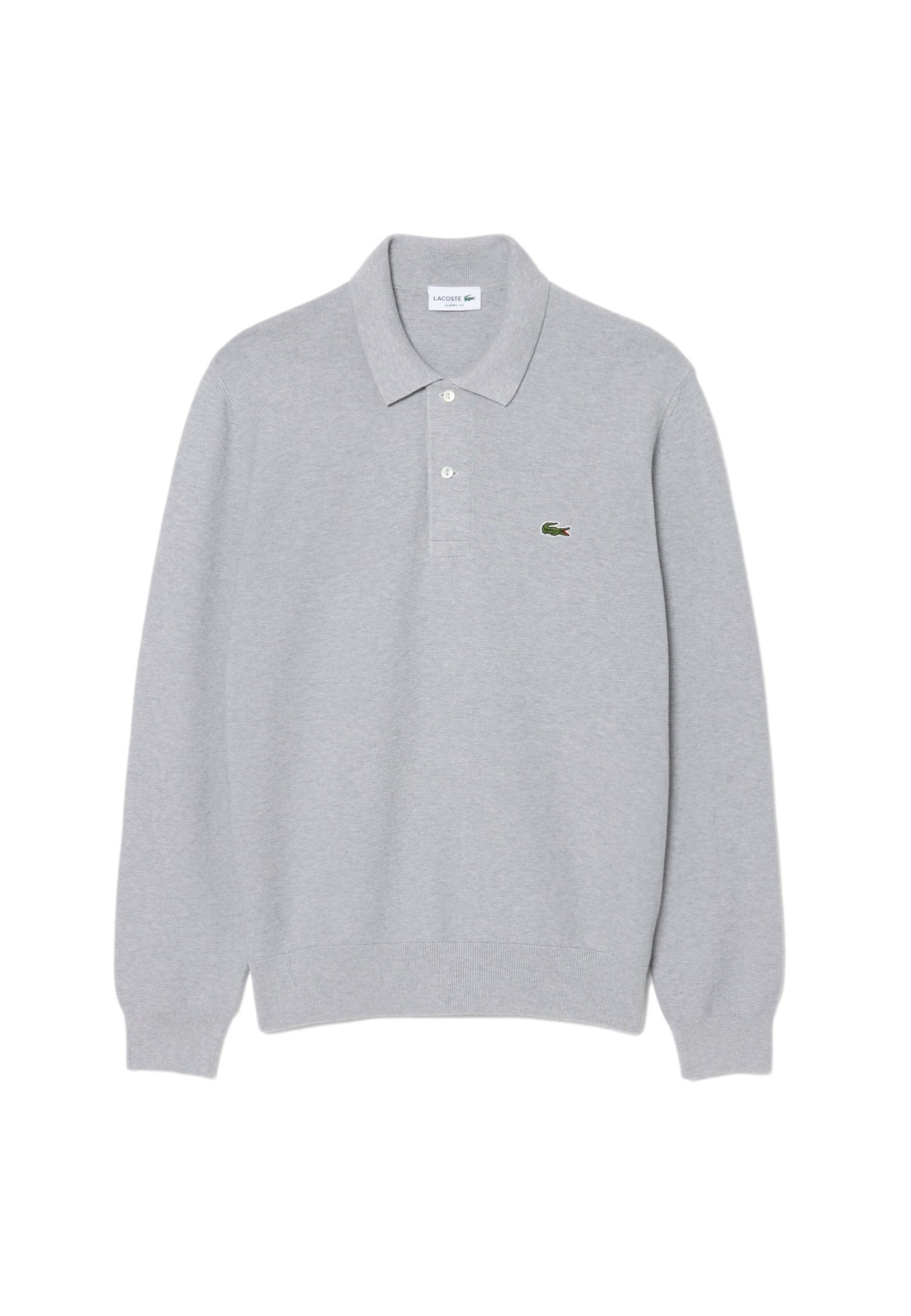 Lacoste Strickpullover Pullover Strickpullover Polokragen (1-tlg)