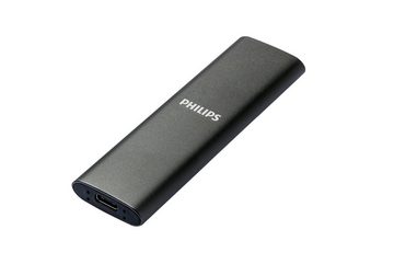 Philips FM01SS030P/00 externe SSD (1TB) SATA" 540 MB/S Lesegeschwindigkeit, 520 MB/S Schreibgeschwindigkeit,Ultra Speed USB-C 3.2, Space Grey
