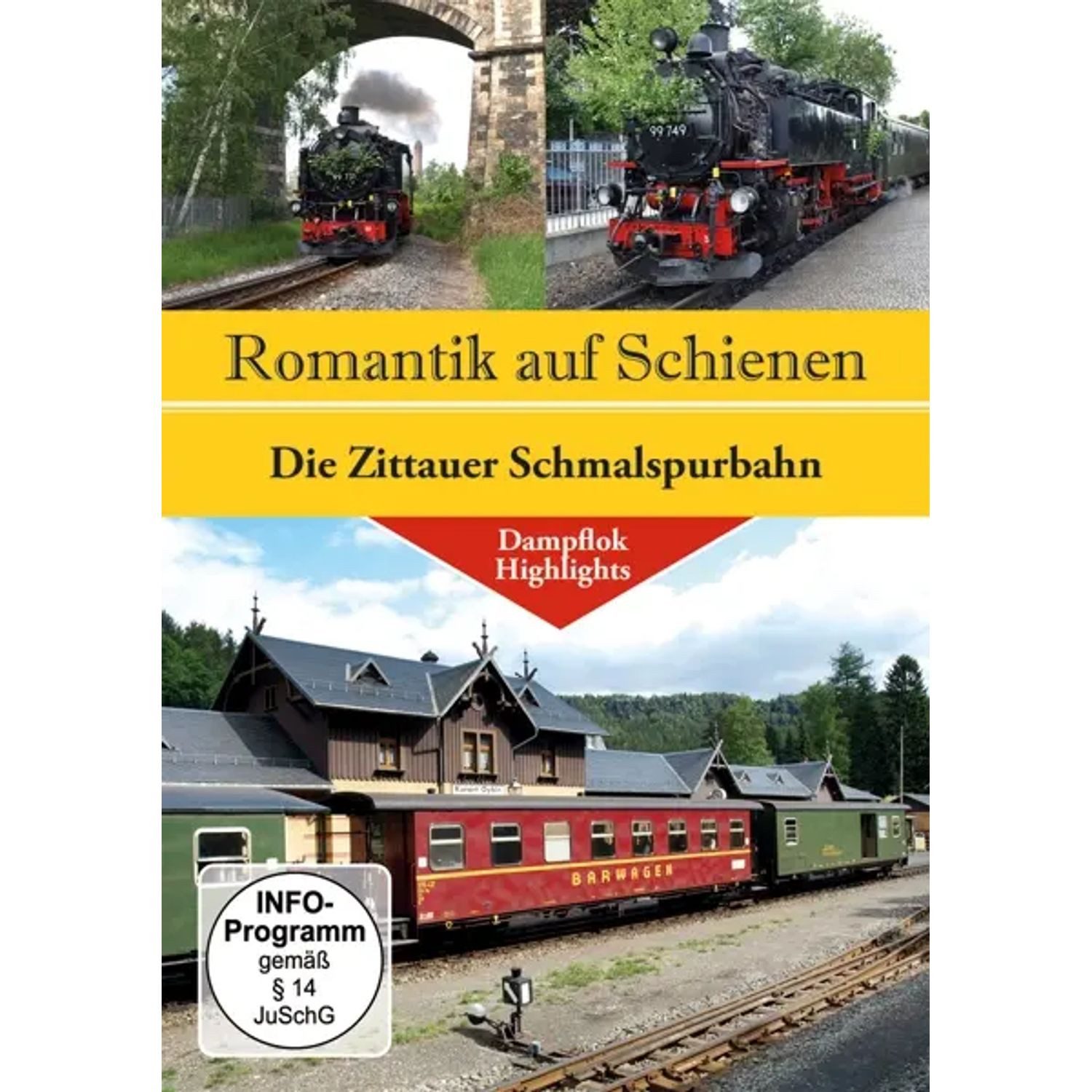 DVD Romantik auf Schienen - Die Zittauer Schmalspurbahn