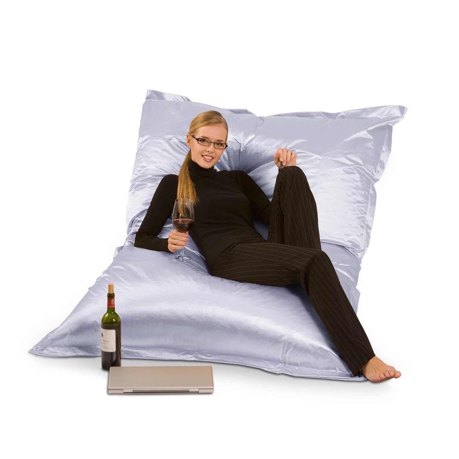 Smoothy Sitzsack SMOOTHY Sitzsack Metallic Edition – Sitzsack Premium mit EPS Füllung