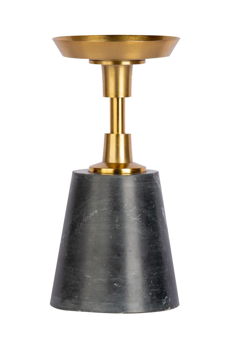 Kerzenständer Kerzenständer Tilo 100 Schwarz / Gold