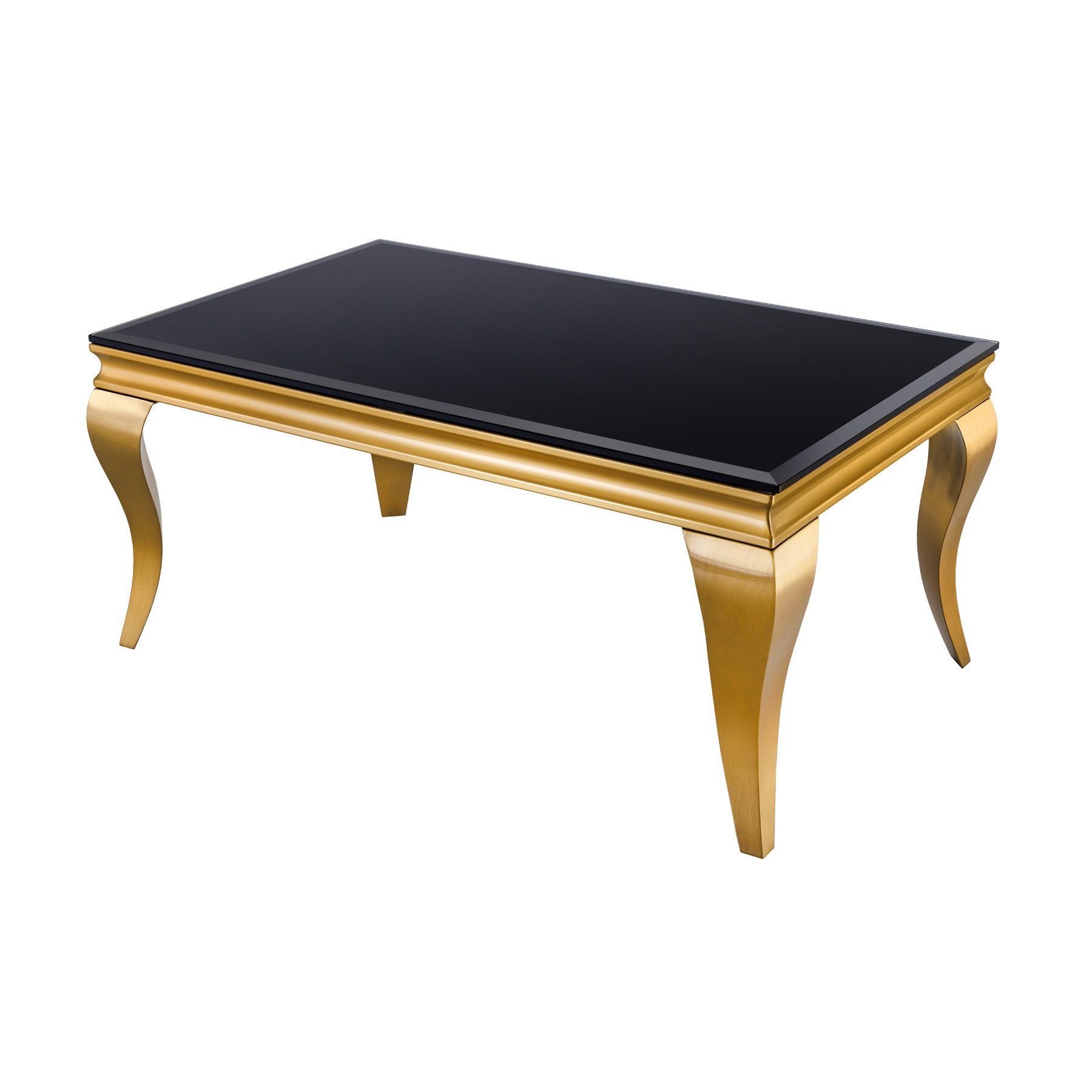 riess-ambiente Couchtisch MODERN BAROCK 100cm schwarz / gold (Einzelartikel günstig online kaufen