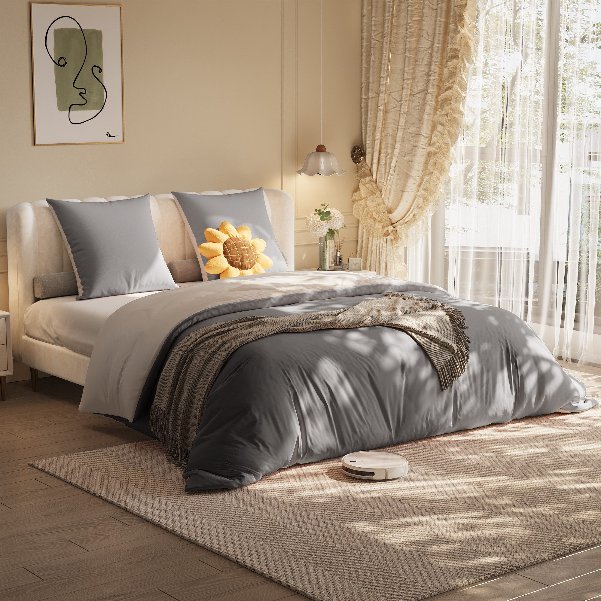 Furnishings Home Wendebettwäsche Bettwäsche-Set Gr. 140x200 günstig online kaufen