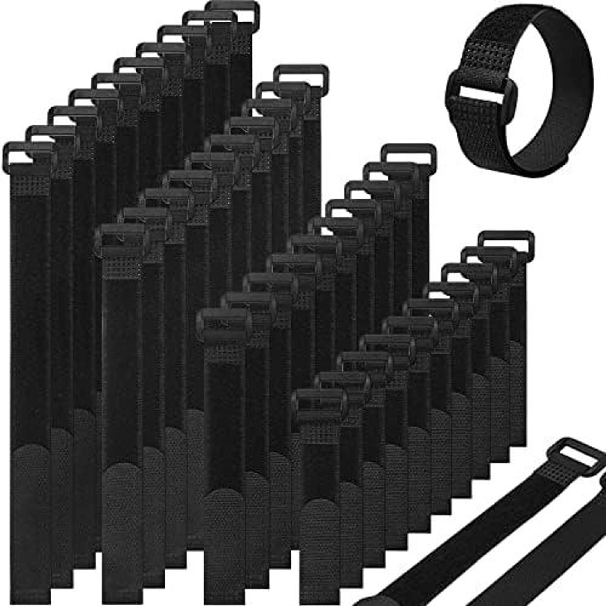 FELIXLEO Kabelbinder Hochwertiges Klettband 20mm breit für sicheren Halt im Alltag (1-St)