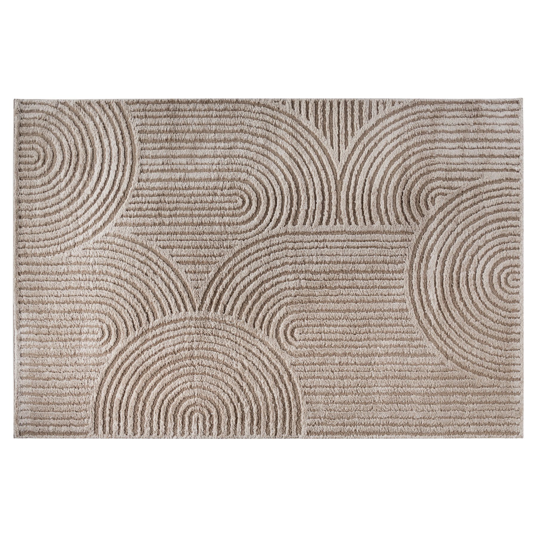 riess-ambiente Hochflor-Teppich ELLE DECORATION 235x160cm beige günstig online kaufen