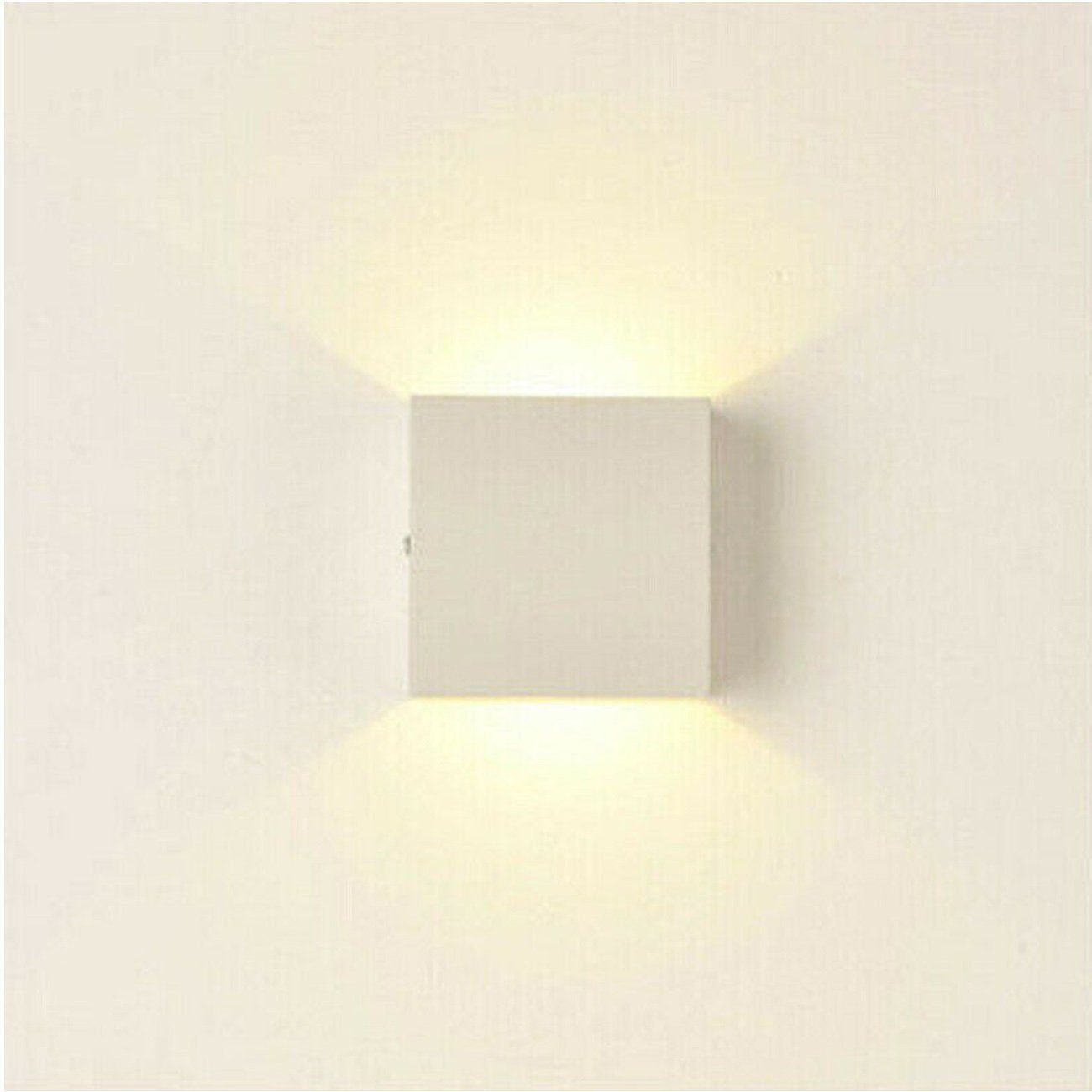 LETGOSPT Wandleuchte 6W/12W LED Wandlampe Innen, günstig online kaufen