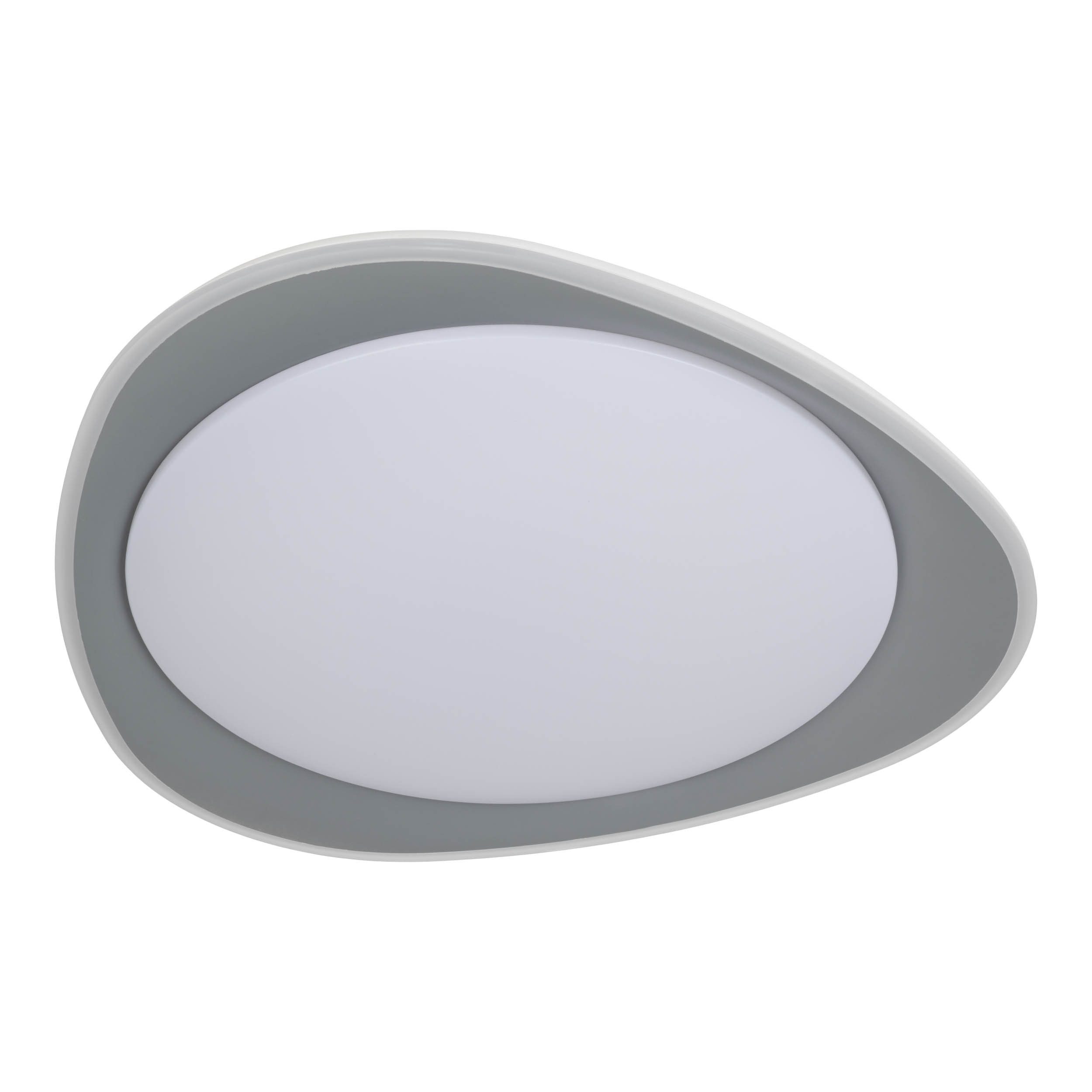 näve LED Deckenleuchte Tokio, Dimmfunktion, Memoryfunktion, LED wechselbar, Neutralweiß, 3 stufig dimmbar per Wandschalter 25/50/100%, Memory, LED neutralweiß