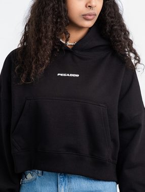 Pegador Hoodie Pegador Luna Logo Oversized Cropped Hoodie