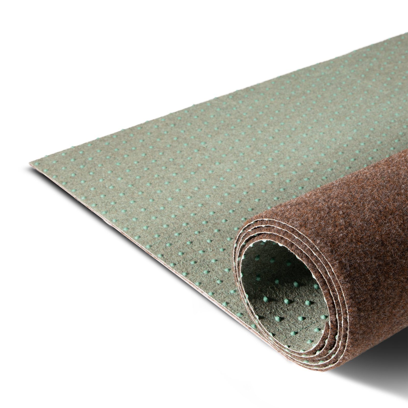 Karat Rasenteppich Brilliant Pro Braun, Kunstrasen, viele Größen, Höhe: 4 mm