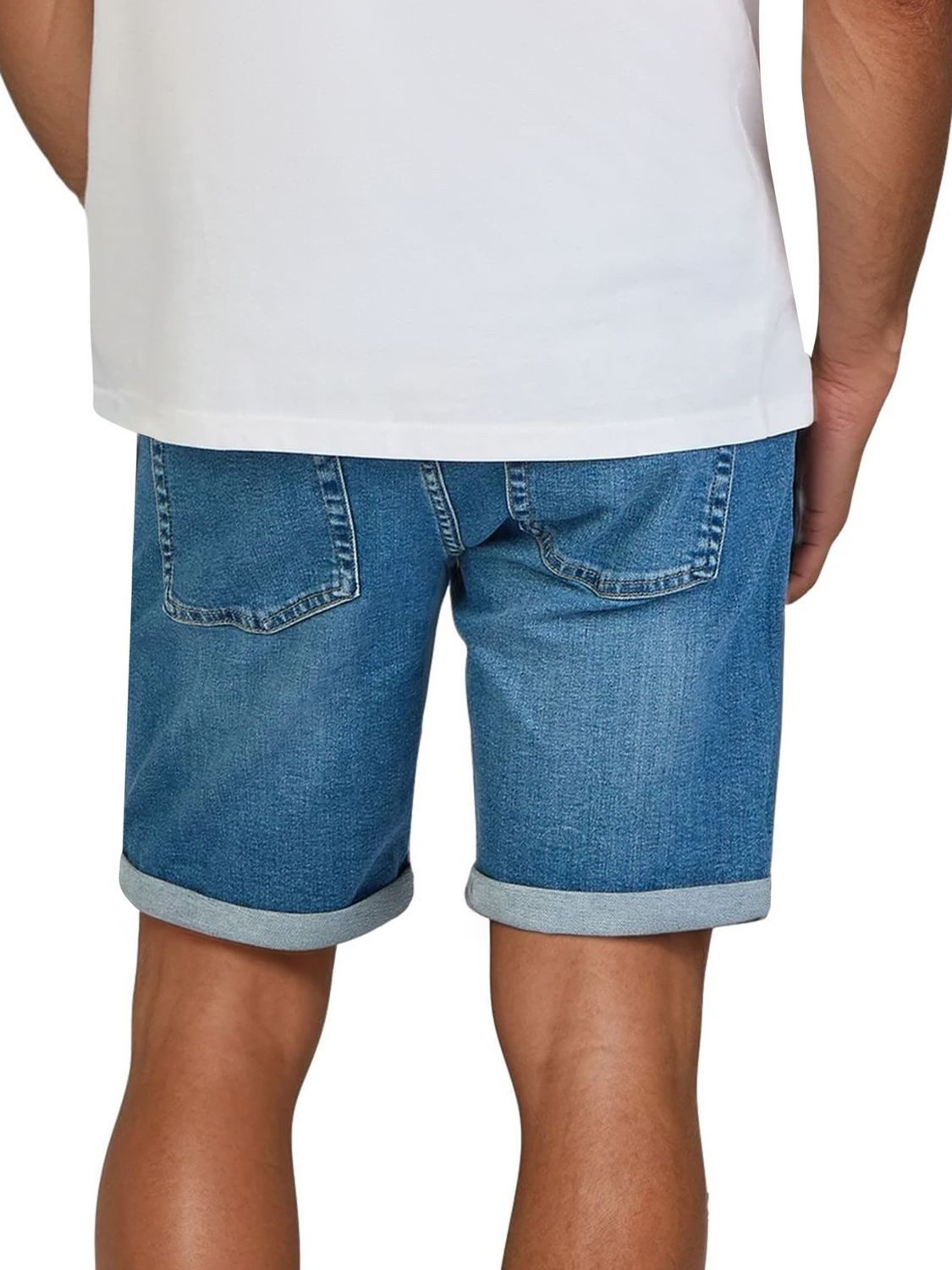 ONLY & SONS Jeansshorts Herren Shorts ONSPLY 2er Pack Regular Fit Bermudashorts mit Stretch