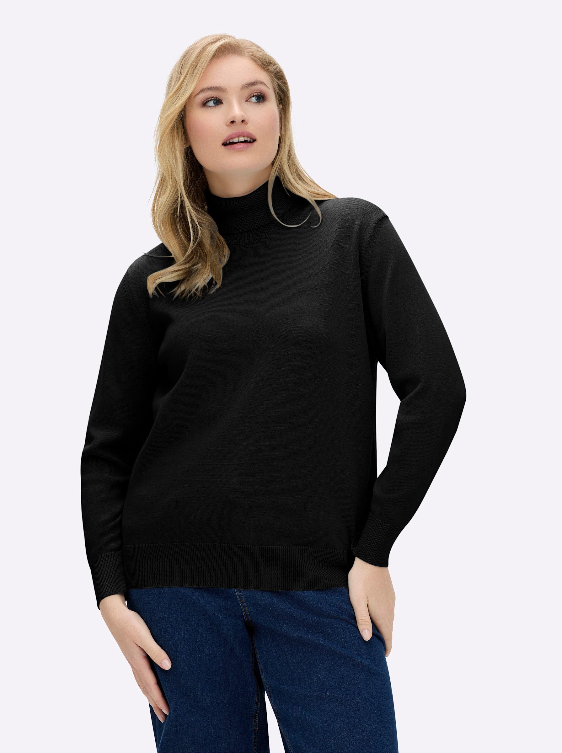 Witt Strickpullover Rollkragenpullover . günstig online kaufen