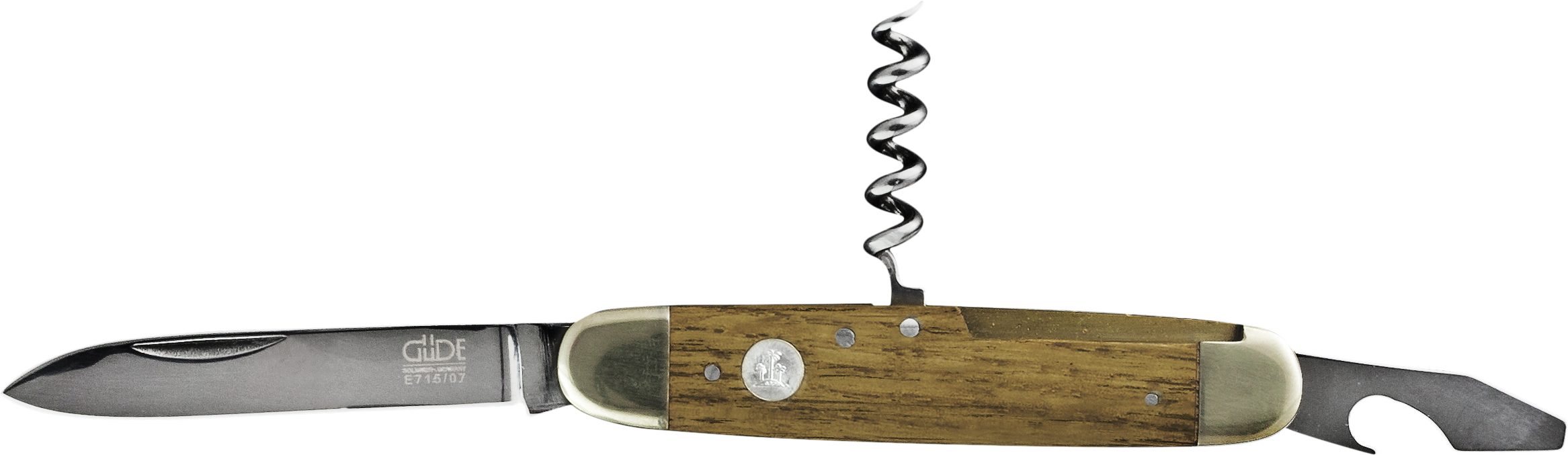 Güde Messer Solingen Taschenmesser Güde Alpha Taschenmesser, Fasseiche