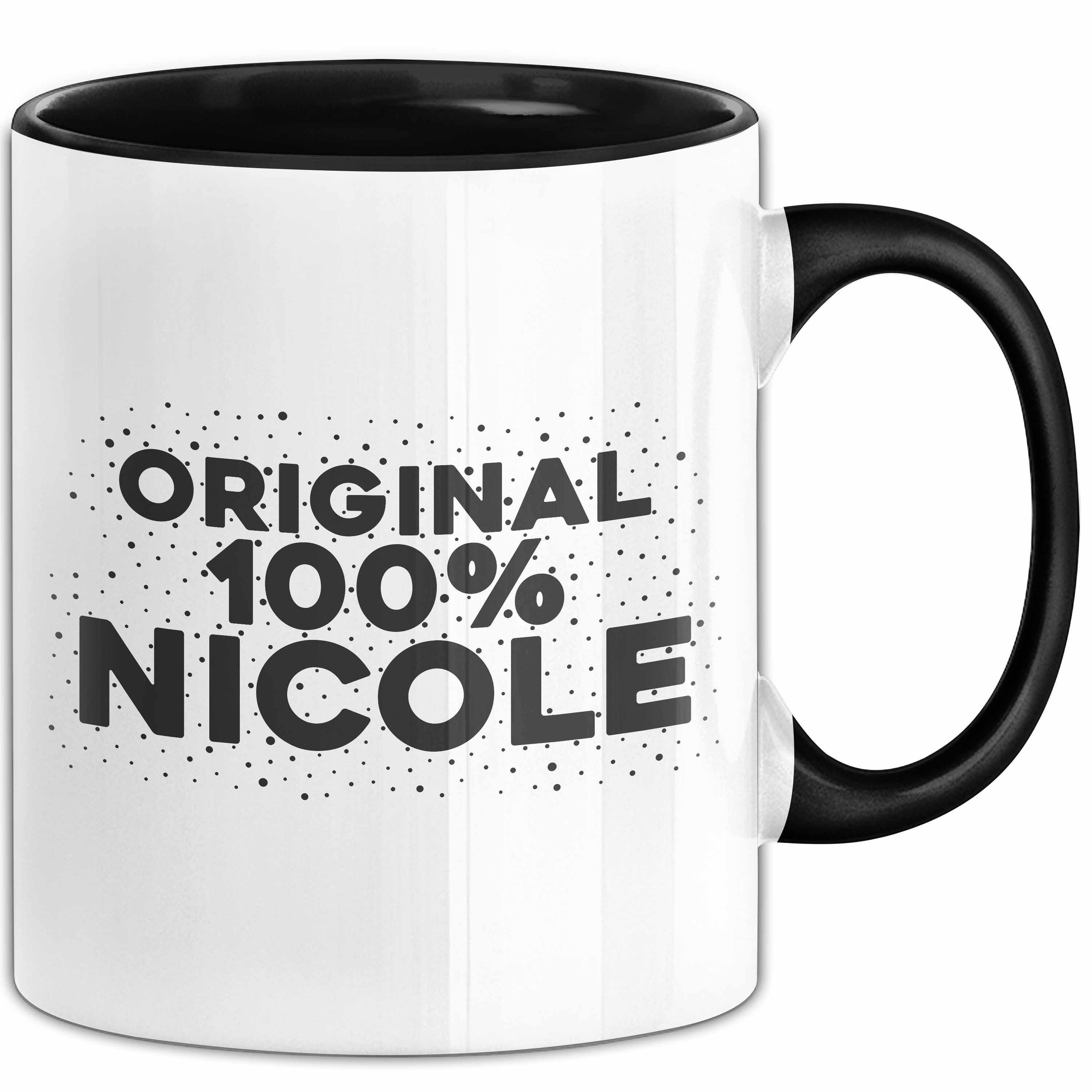 Trendation Tasse Nicole Tasse Original 100% Nicole Geschenk, Keramik