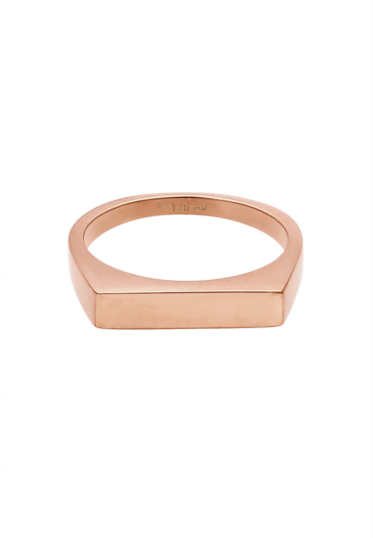 Elli Siegelring Siegelring Rechteck Pinky Ring 925 Silber günstig online kaufen