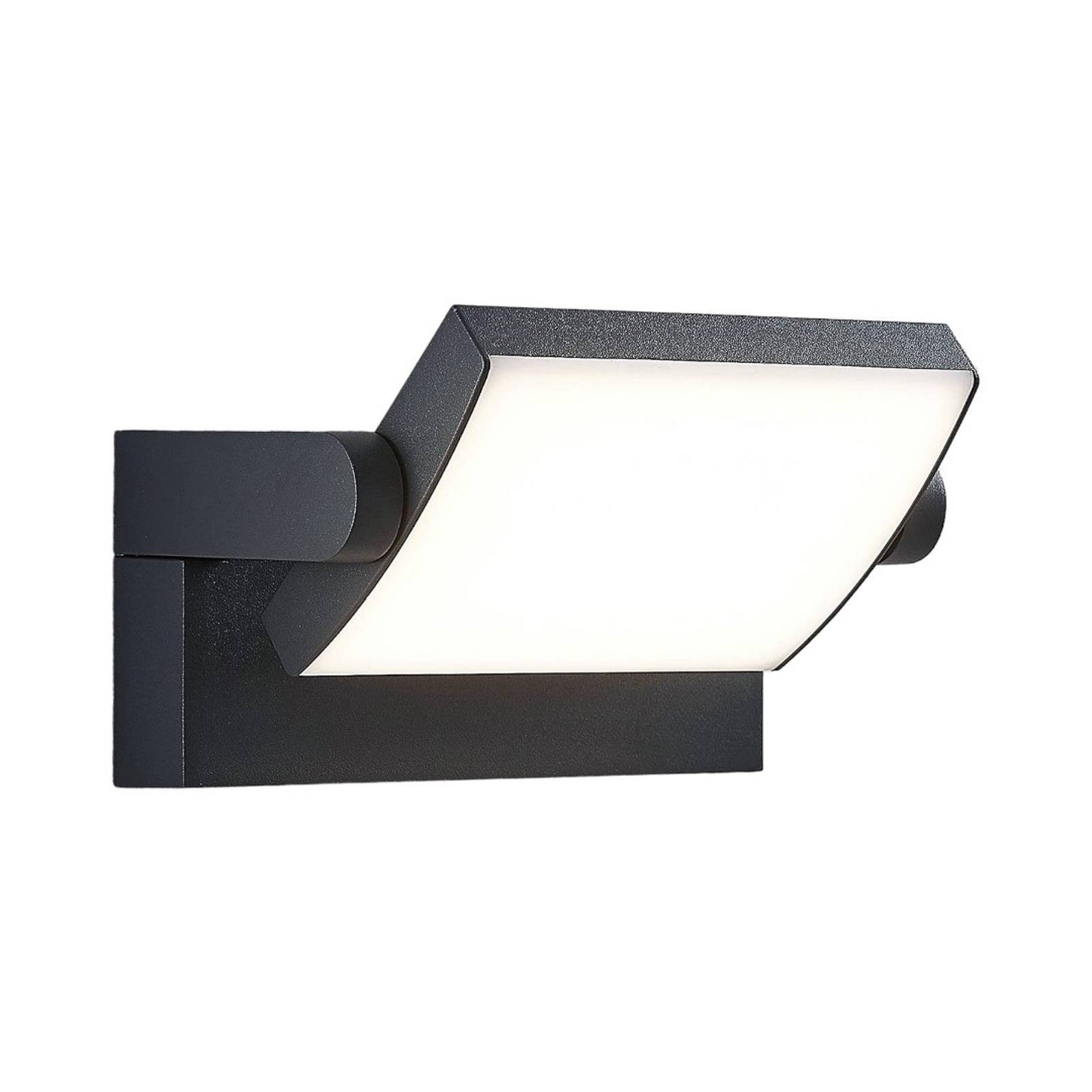 Lindby Außen-Wandleuchte Sherin, 1 x 10,8 W LED, warmweiß