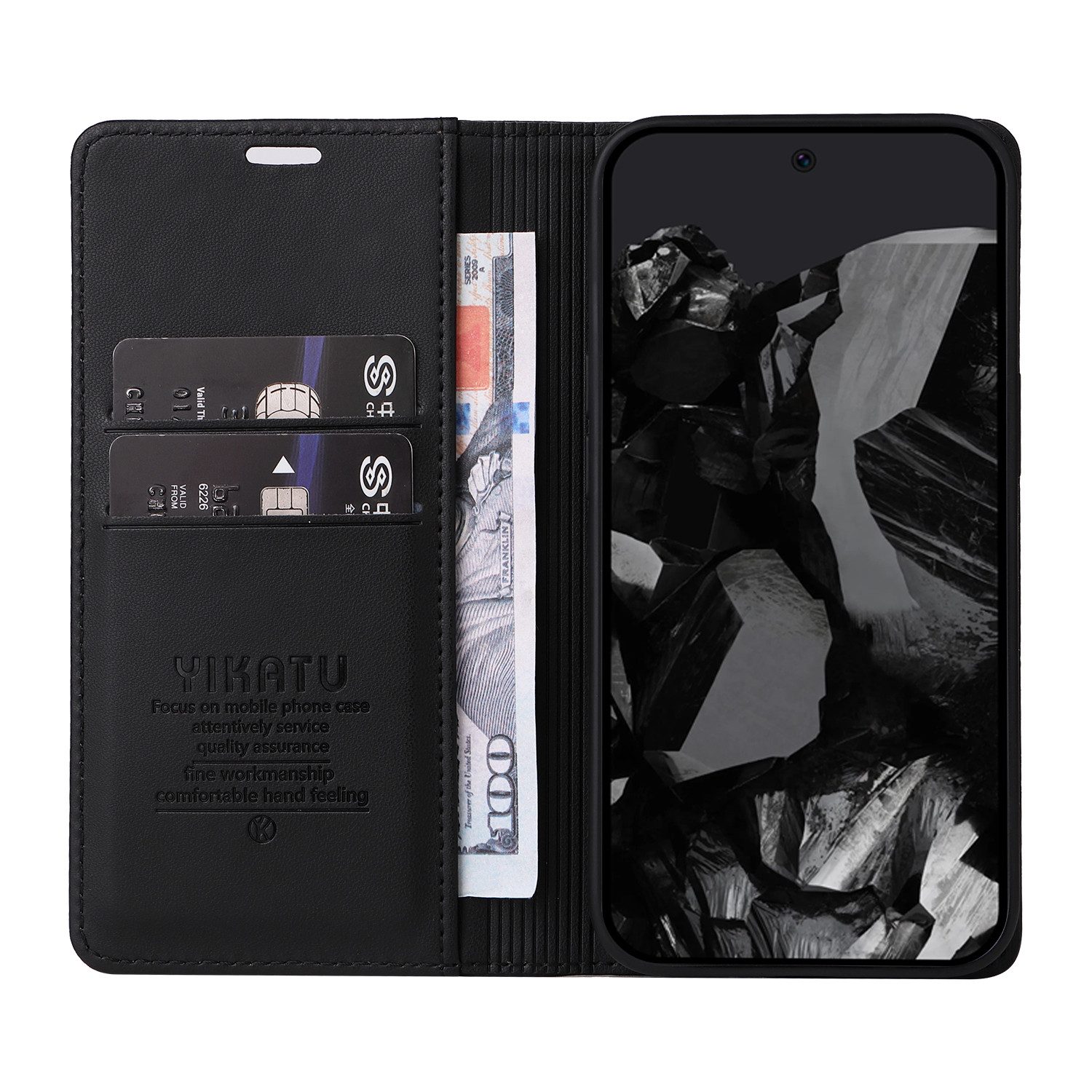 trends for living Handyhülle Leder Hülle Case Cover für Google Pixel 6 7 8 9 Pro XL 6A 7A 8A