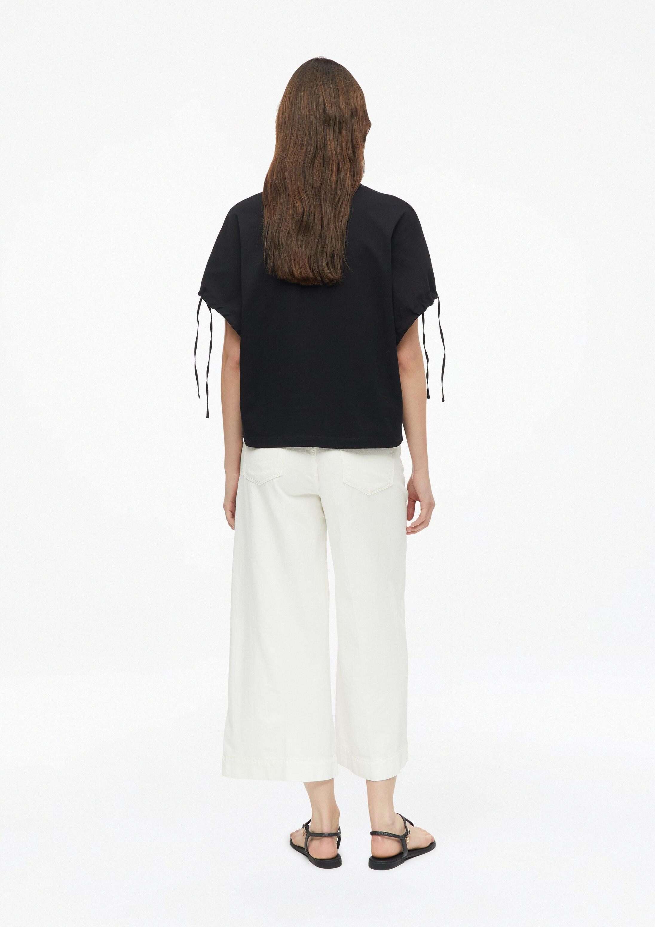 s.Oliver Kurzarmshirt T-Shirt T-Shirt im Relaxed Fit mit regulierbarem Ärmel