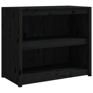 vidaXL Garten-Geräteschrank Outdoor-Küchenschrank Schwarz 106x55x92 cm Massivholz Kiefer Terrassen