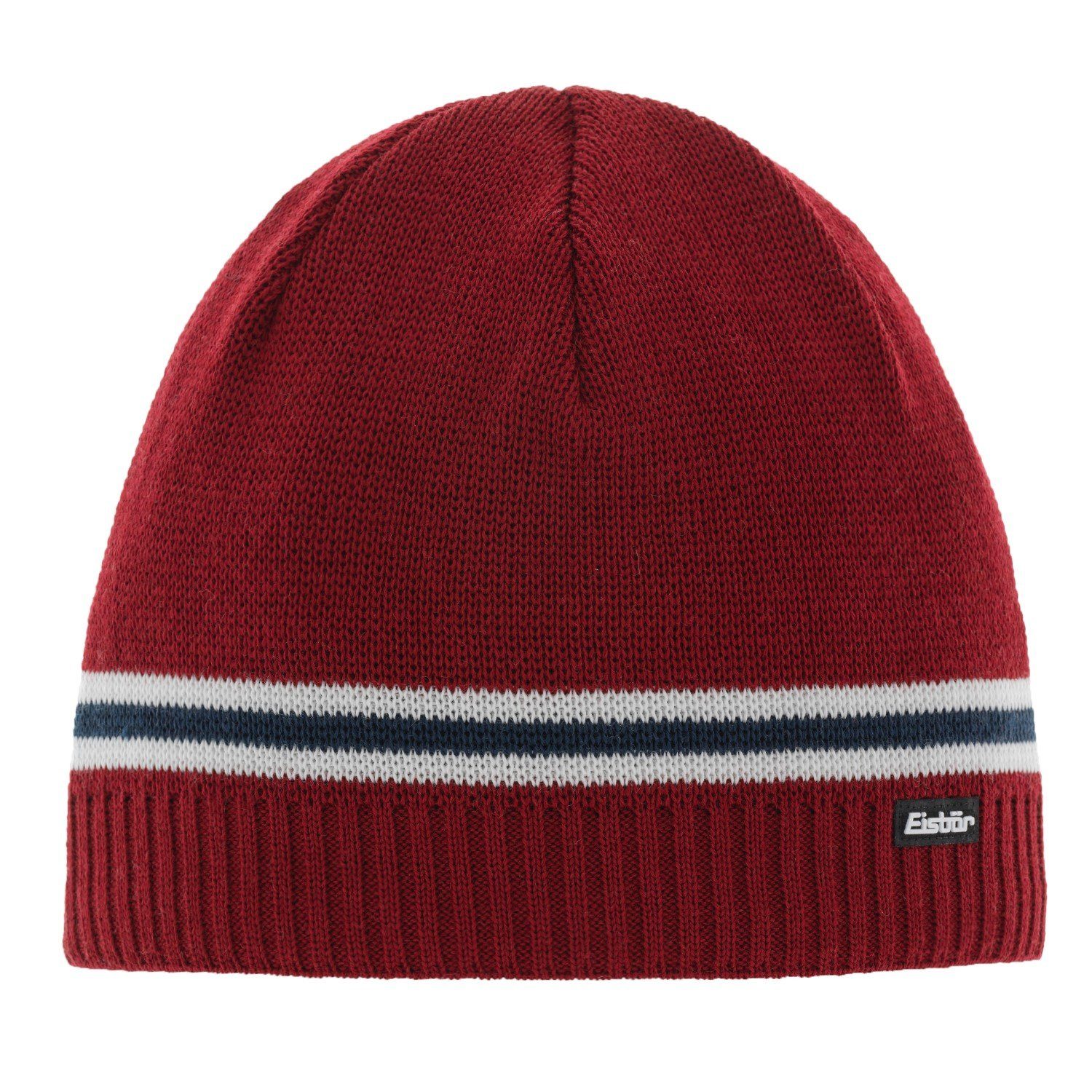 Eisbär Weinrot Mountain und Damen Beanie für (Stück) Mütze XL Strickmütze Herren