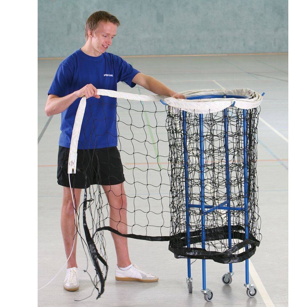 Volleyballnetz und Volley- Volleyballnetz, Netzaufwickelwagen Für Badmintonnetze Sport-Thieme für