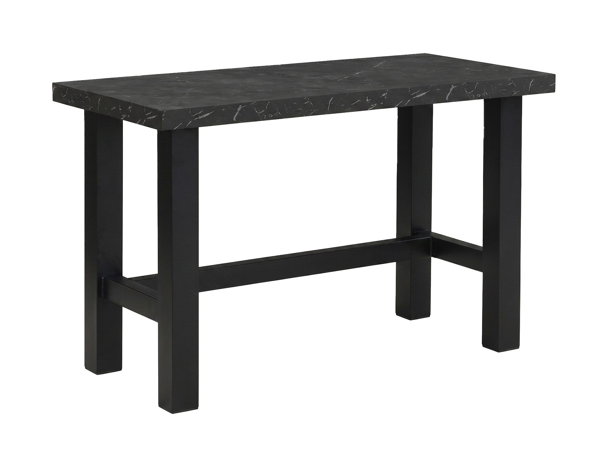 DUBI Möbel Schreibtisch THOR, Stabiler Schreibtisch für Home Office & Gaming - Industrial, 120/160cm