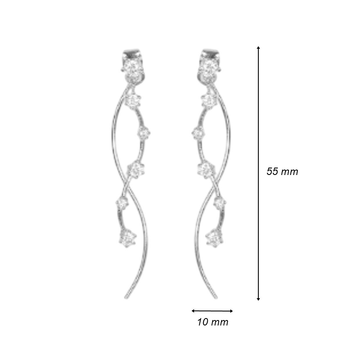 ELLAWIL Paar Ohrstecker Ohrringe Ohrschmuck Ohrstecker günstig online kaufen