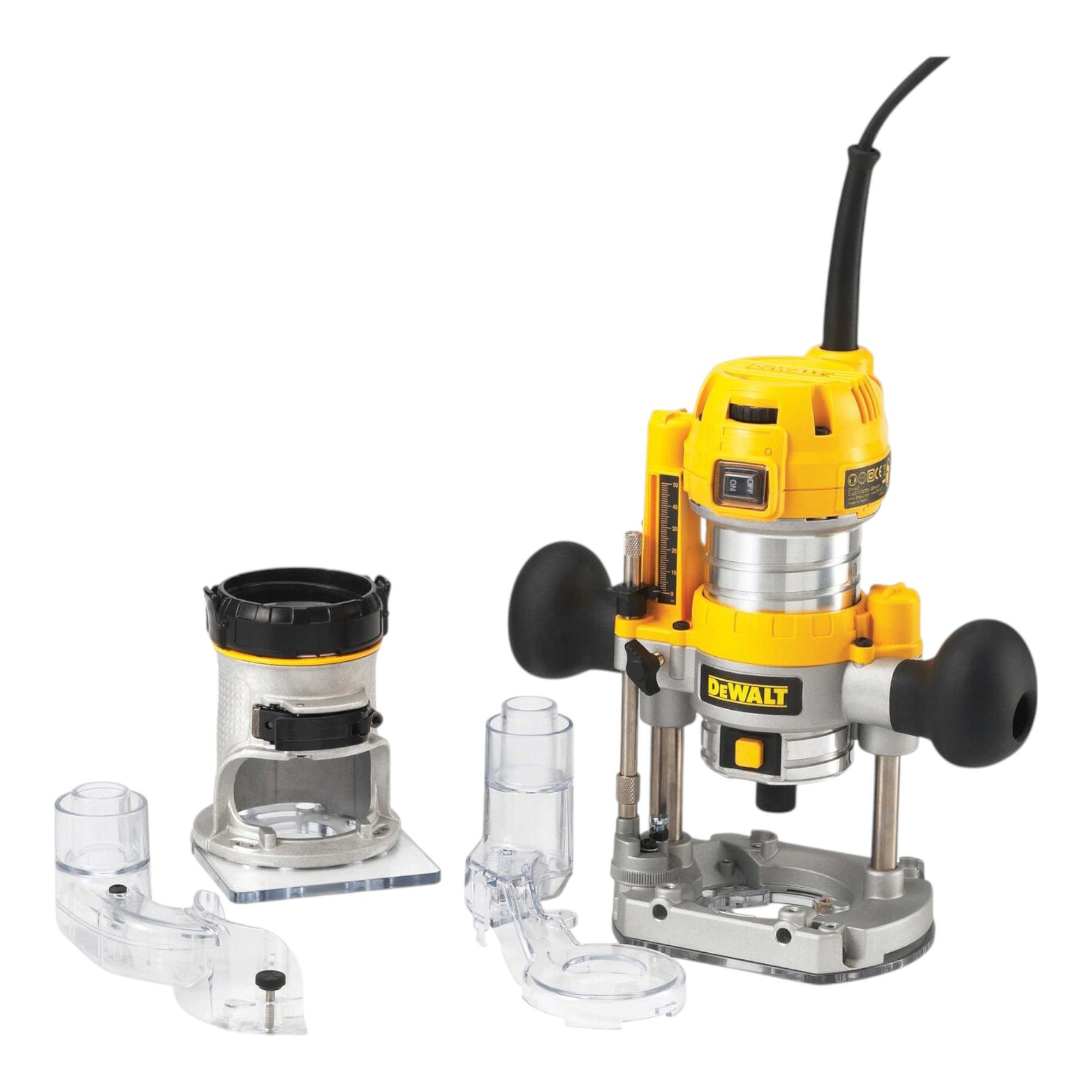 DeWalt Fräse D 26204 K Mulitfunktionsfräse 900 Watt 8 mm + Koffer