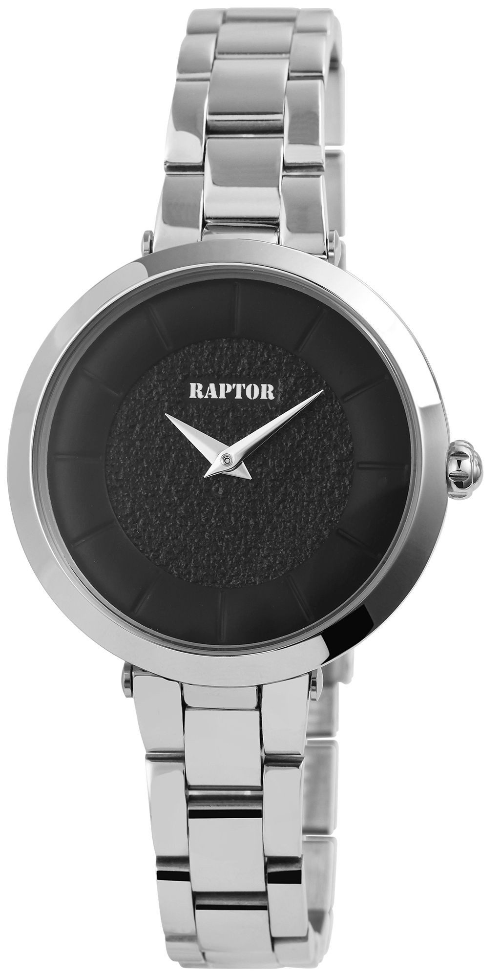 Raptor Quarzuhr Phyllis RAPTOR Damenuhr "Phyllis" mit Edelstahlband