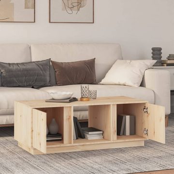 vidaXL Couchtisch Couchtisch 110x50x40 cm Massivholz Kiefer (1-St)