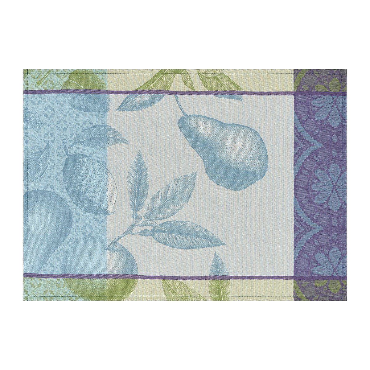 Platzset, Beschichtete Tischsets (4x Set) Arriere-Pays Cassis 36x50 cm, Le Jacquard Francais, (2er Set Tischsets, 2-St), beschichtet