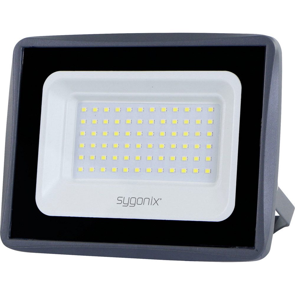 Sygonix LED Flutlichtstrahler Sygonix SY-7047556 LED-Außenstrahler EEK: E (A - G) 50 W Leuchtfarben