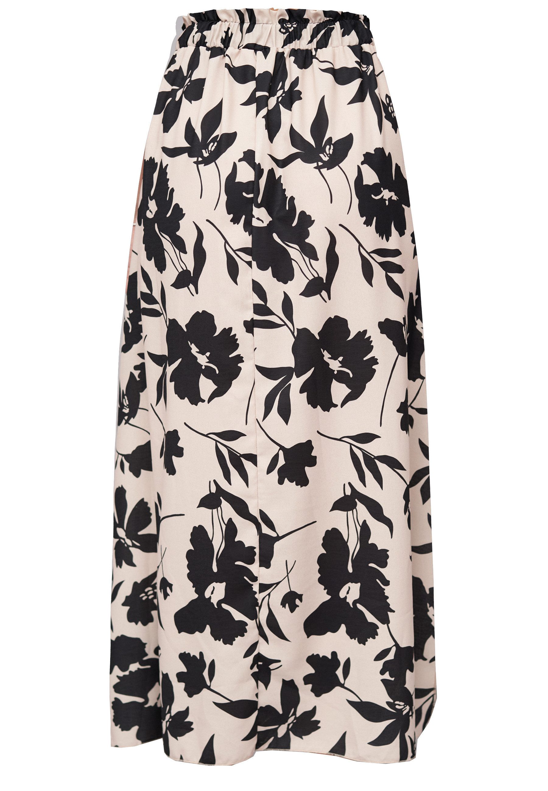 CLOUD 5IVE Sommerrock CLOUD 5IVE Maxi Skirt with side slit and floral print (1-tlg) – Bild 2 von 5