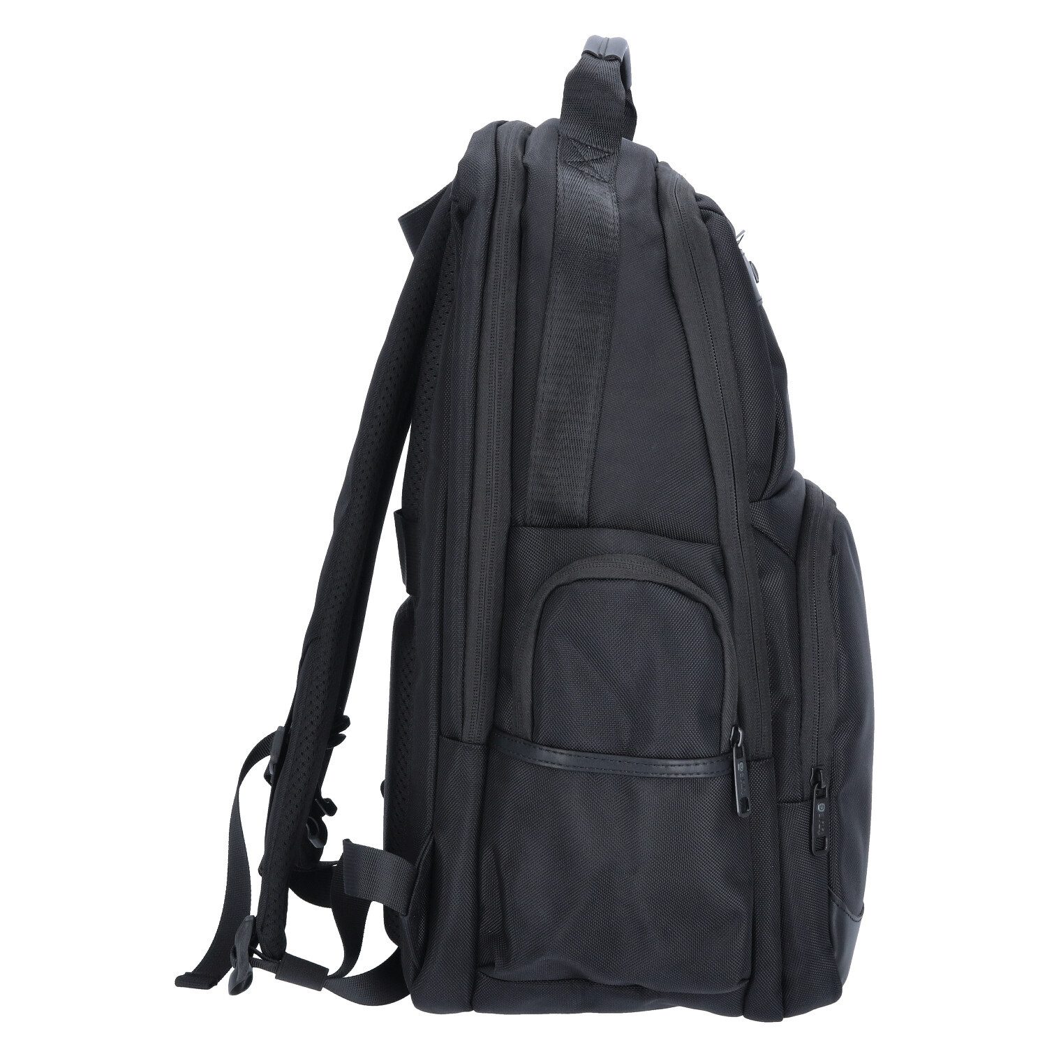 TheTrueC Freizeitrucksack TheTrueC Laptop Rucksack Urban Line - Qamar Black (1-tlg)