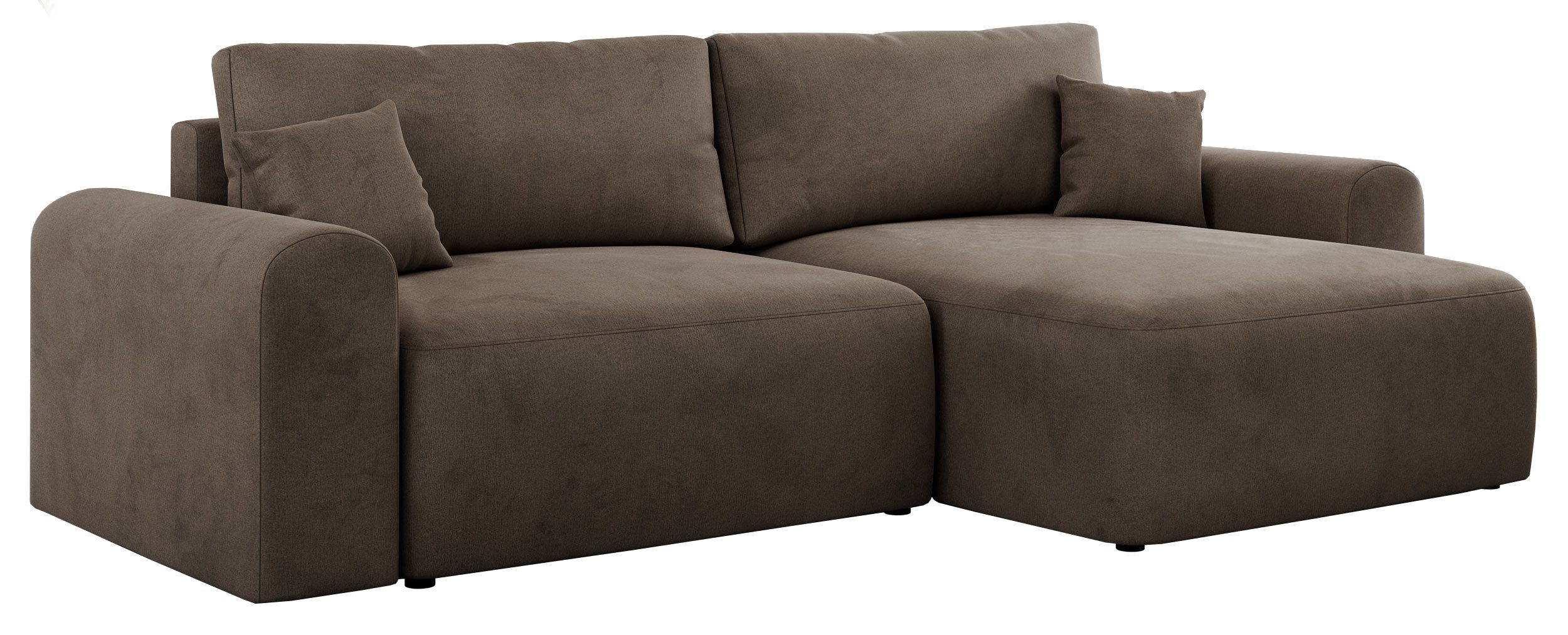 MKS MÖBEL Ecksofa NELSON, Set, Wellenfedern, günstig online kaufen