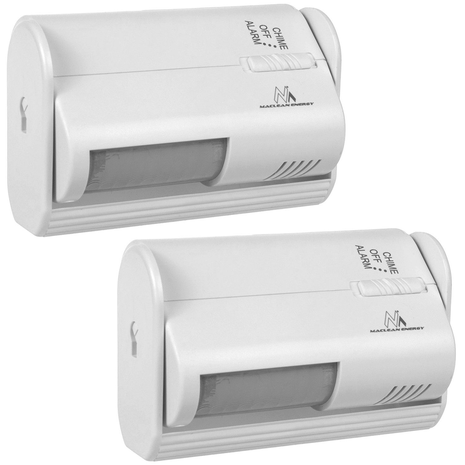 Maclean Sensor MCE311, (2-St), Alarm mit Bewegungsmelder Eingangssignalisierung