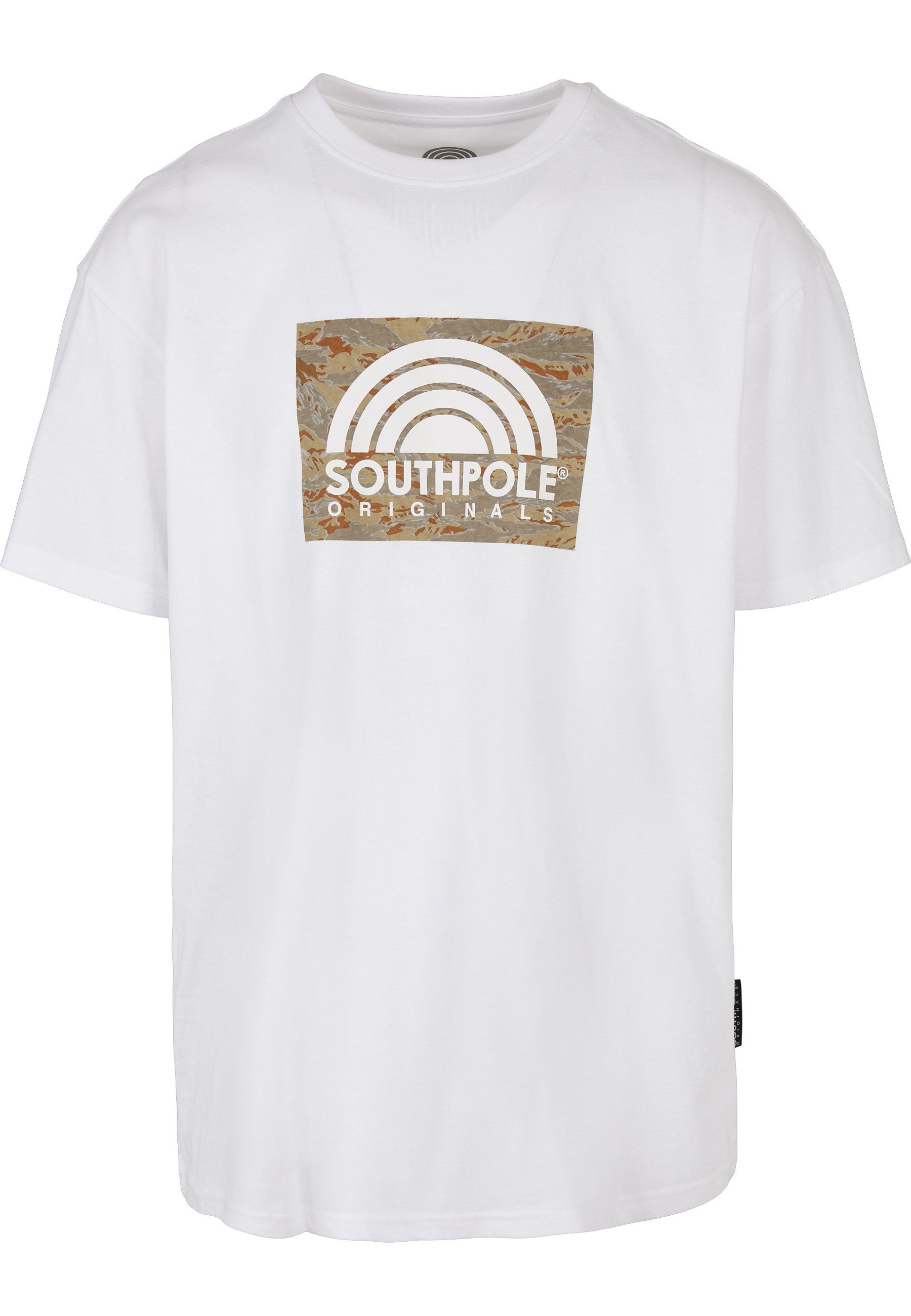 Southpole T-Shirt Southpole Herren Southpole Camo Logo Tee (1-tlg)