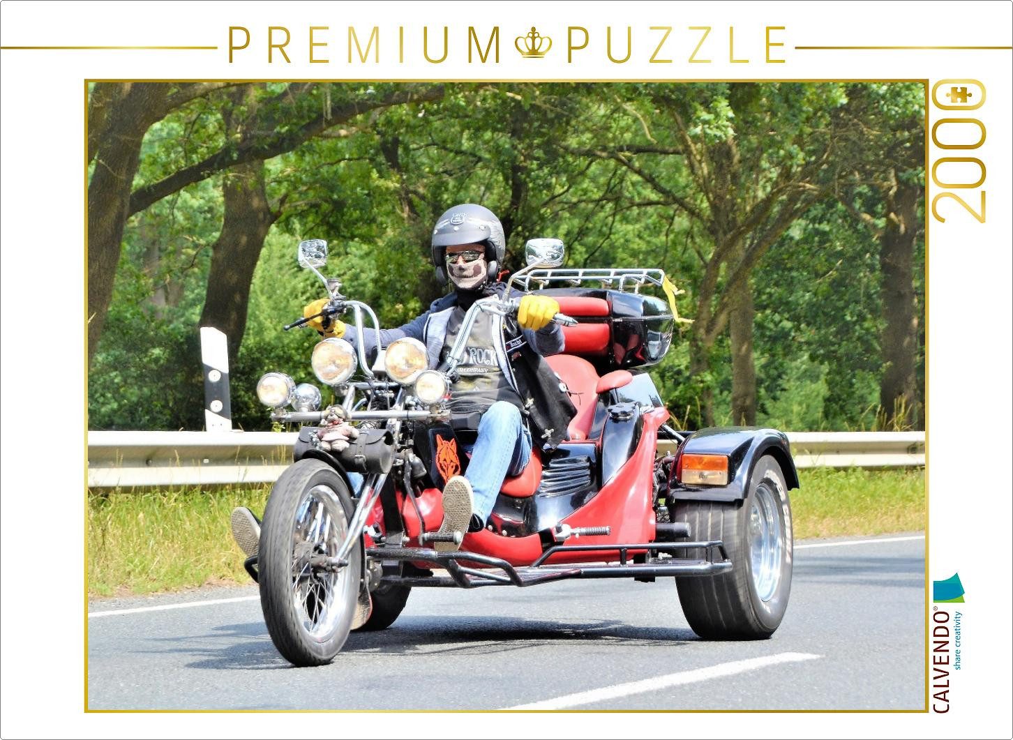 CALVENDO Puzzle CALVENDO Puzzle WOLF Trike, 2000 Teile Lege-Größe 90 × 67 cm Foto-Puz, 2000 Puzzleteile