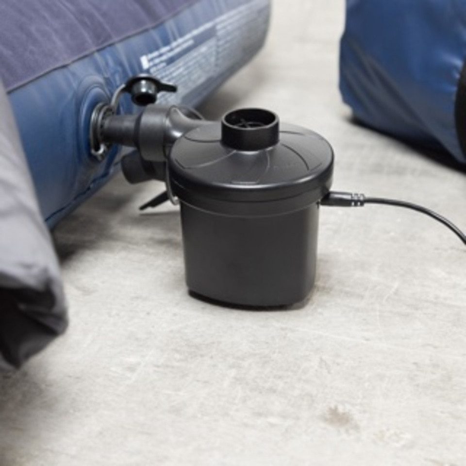 Haushalt International Luftpumpe elektrische Luftpumpe mit Stromkabel und Autoadapter (1-tlg) – Bild 2 von 2