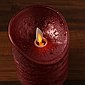 MARELIDA LED-Kerze »LED Kerze Twinkle Echtwachs bewegliche Flamme Auspustfunktion Timer H: 10cm rot«, Bild 5